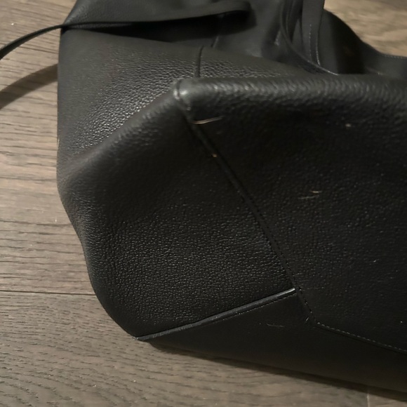 Celine Cabas Phantom Tote, Black Leather, Size Large - Picture 10 of 12